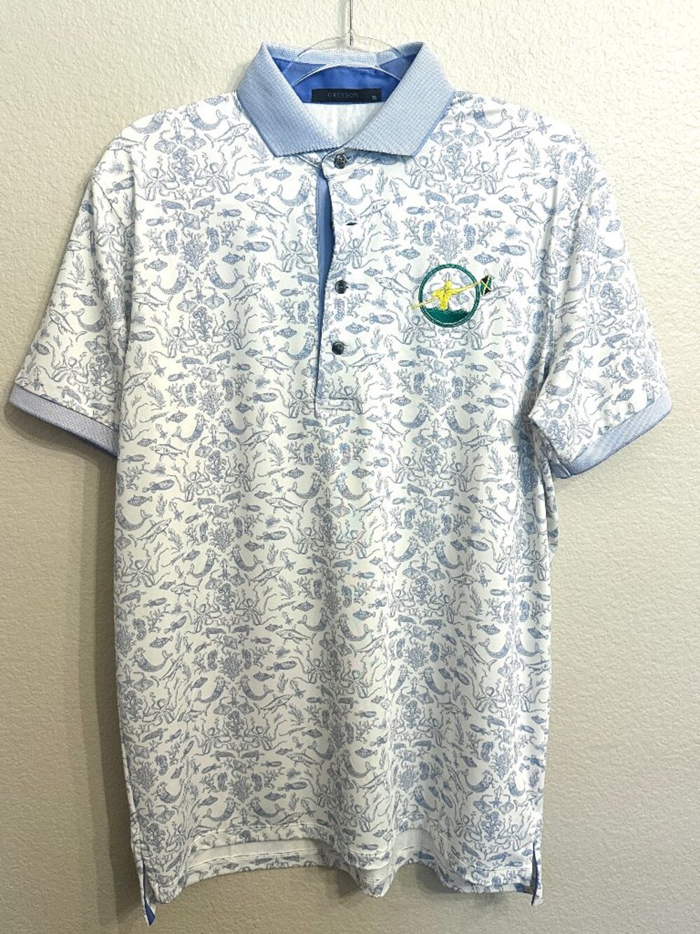 Greyson Jamaica Open Performance Golf Polo